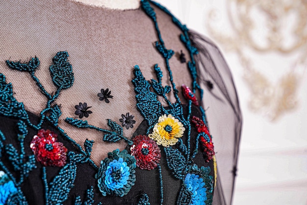 detale haftu na ubraniu